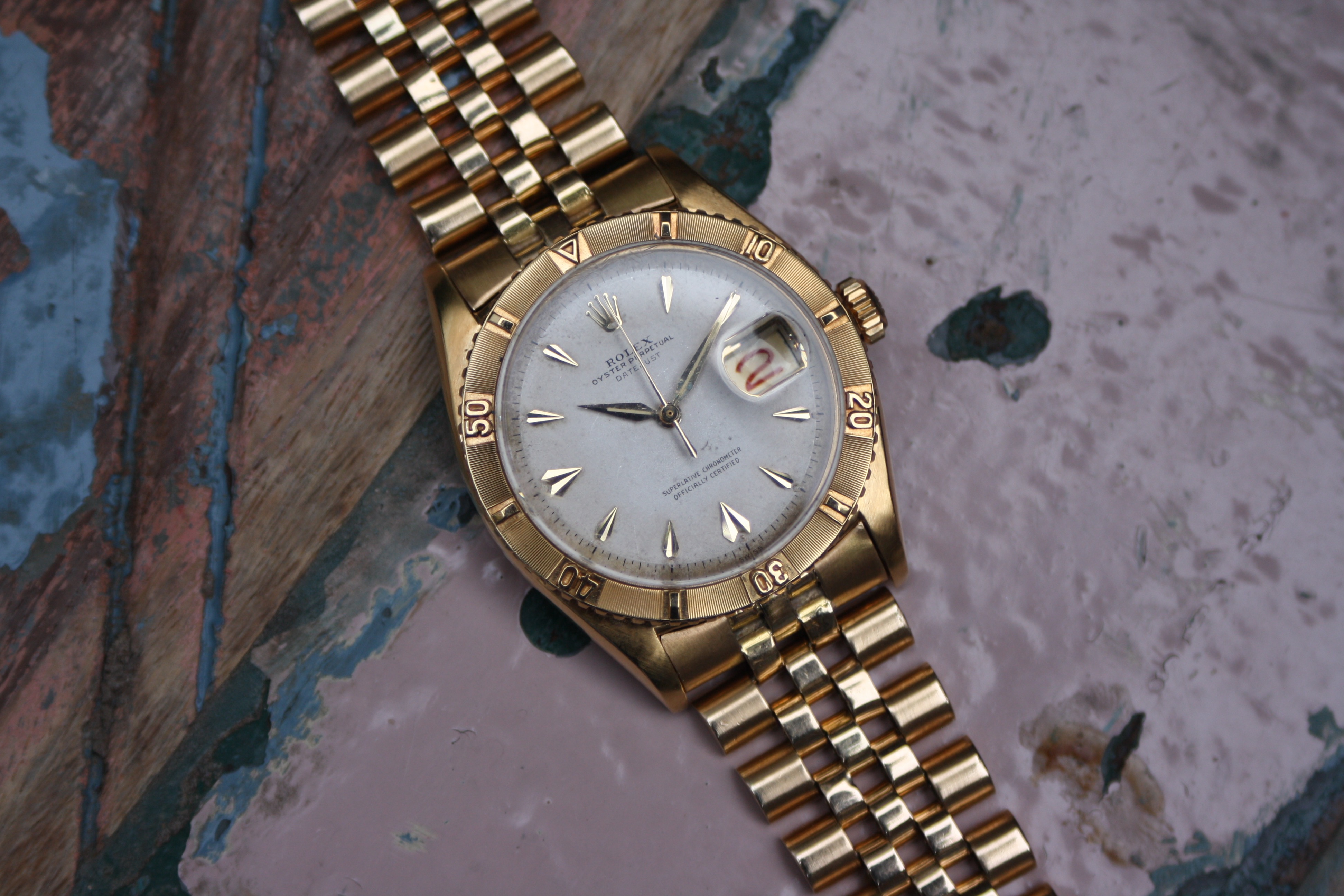 Rolex 6609 Thunderbird from 1958 for 