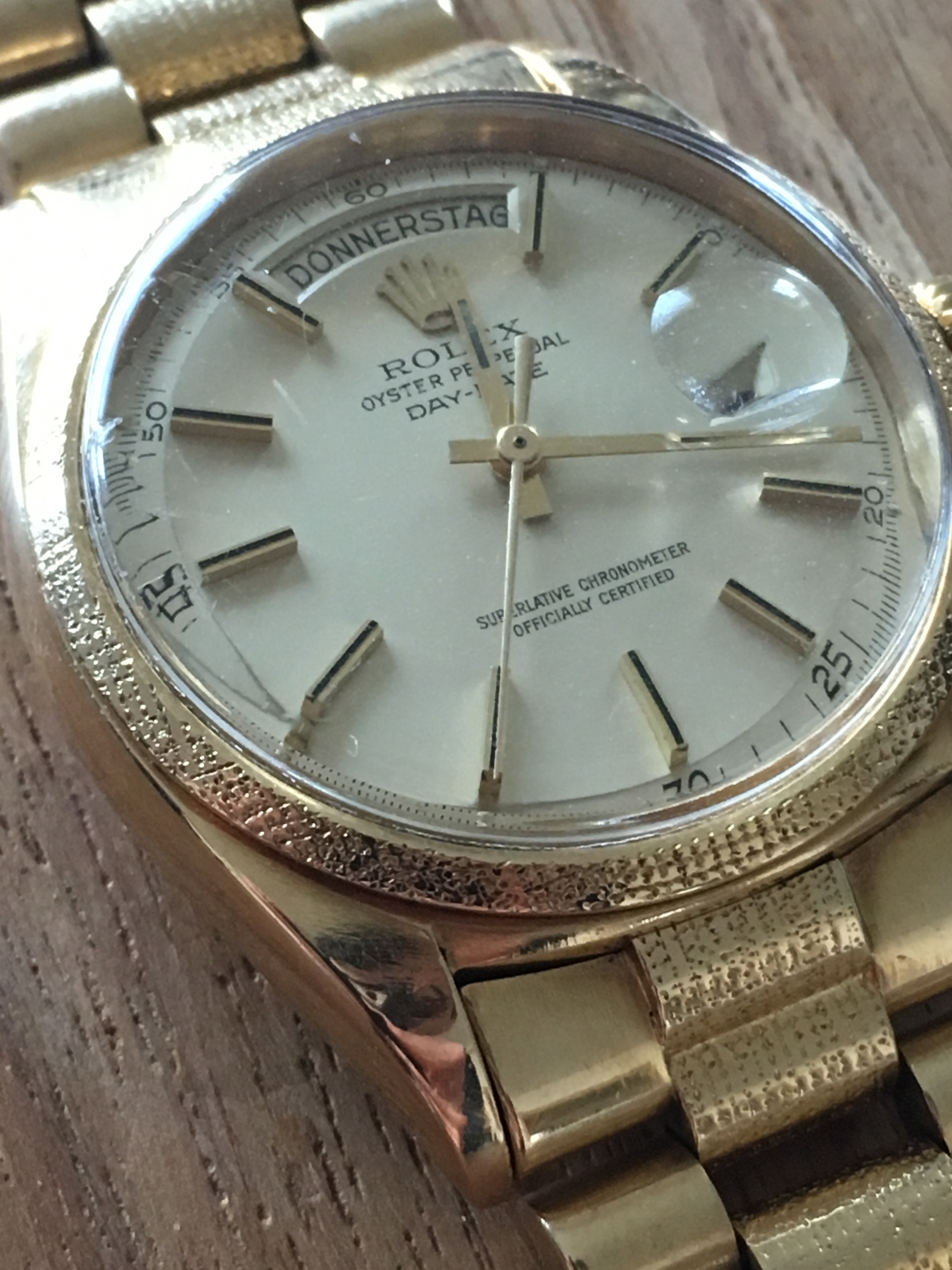 Rolex Ref 1811 Day-Date 'President' - Very Rare Reference 1811 With  'Morellis' Finish