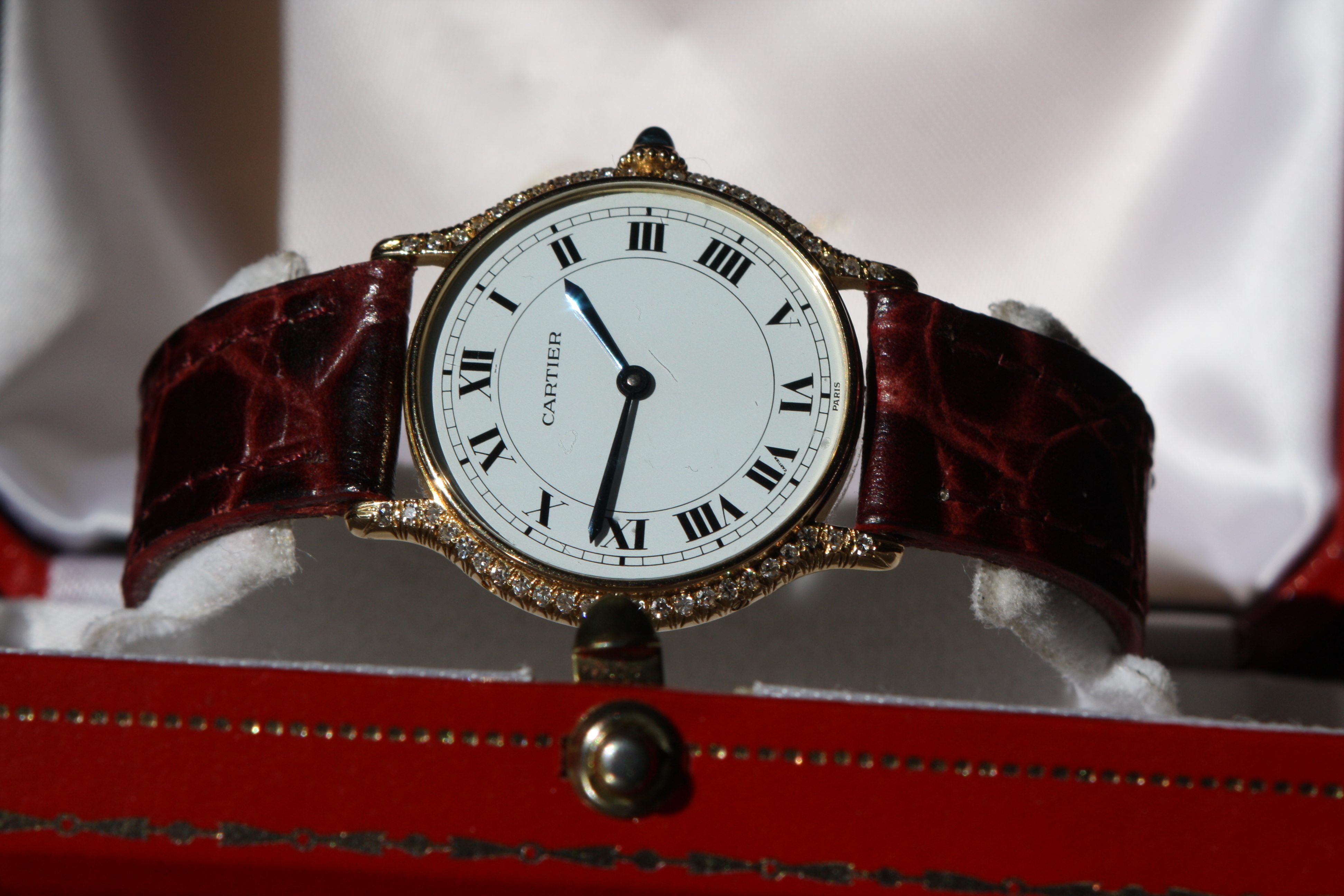vintage cartier horloge amsterdam
