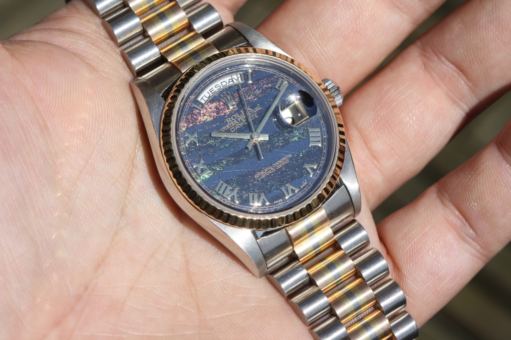 rolex hardstone dial