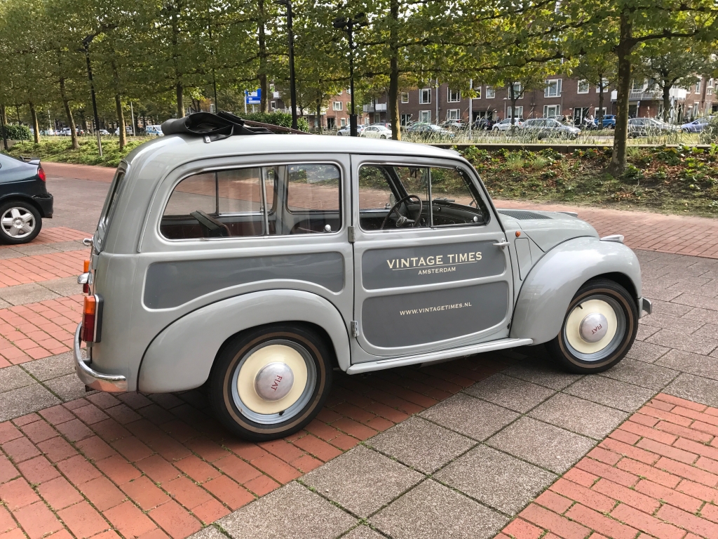 Fiat Topolino Belvedere 500c from 1953 - VINTAGE TIMES AMSTERDAM