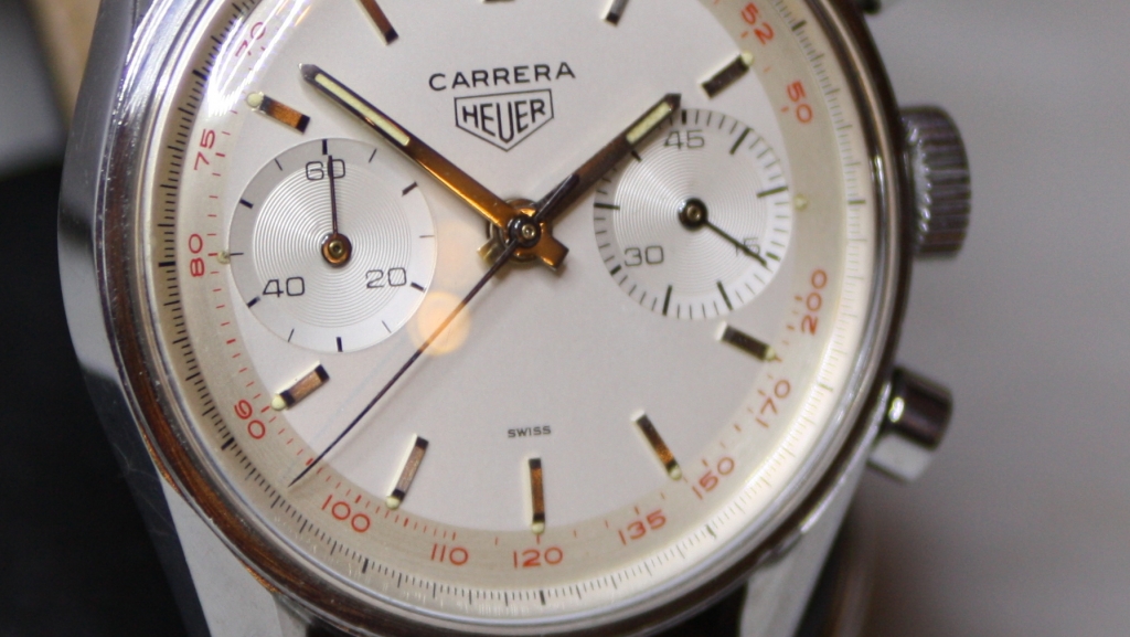 heuer carrera dial