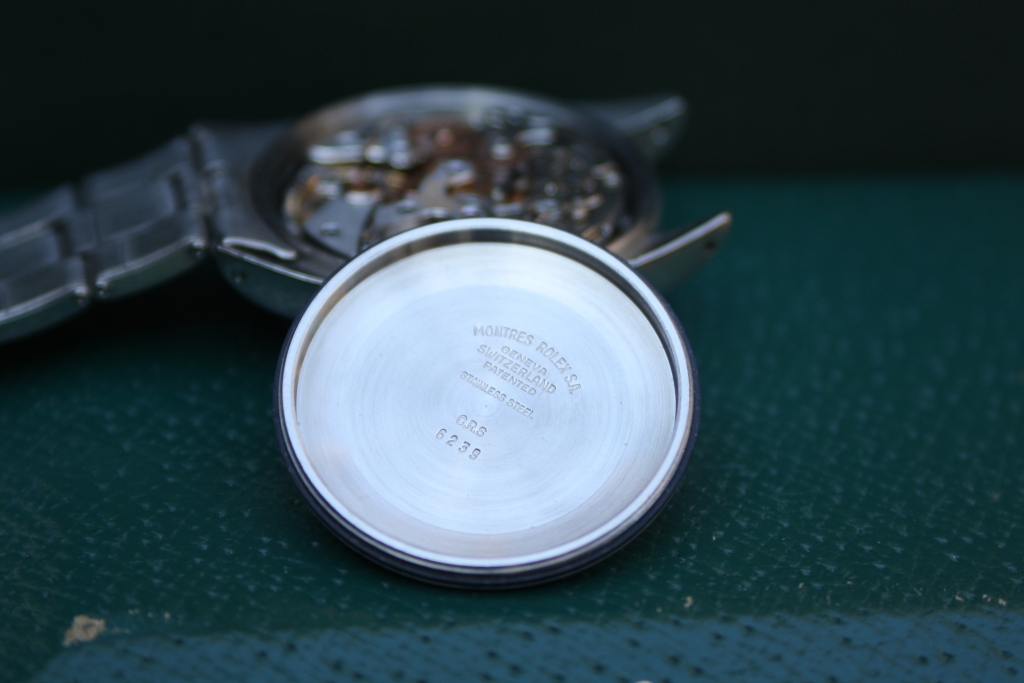 binnenkant rolex horloge