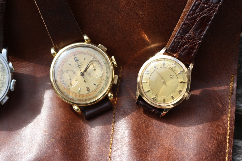 longines mystery dial watch