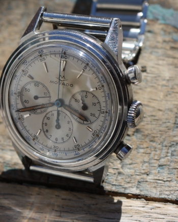 movado steel m95 chronograph