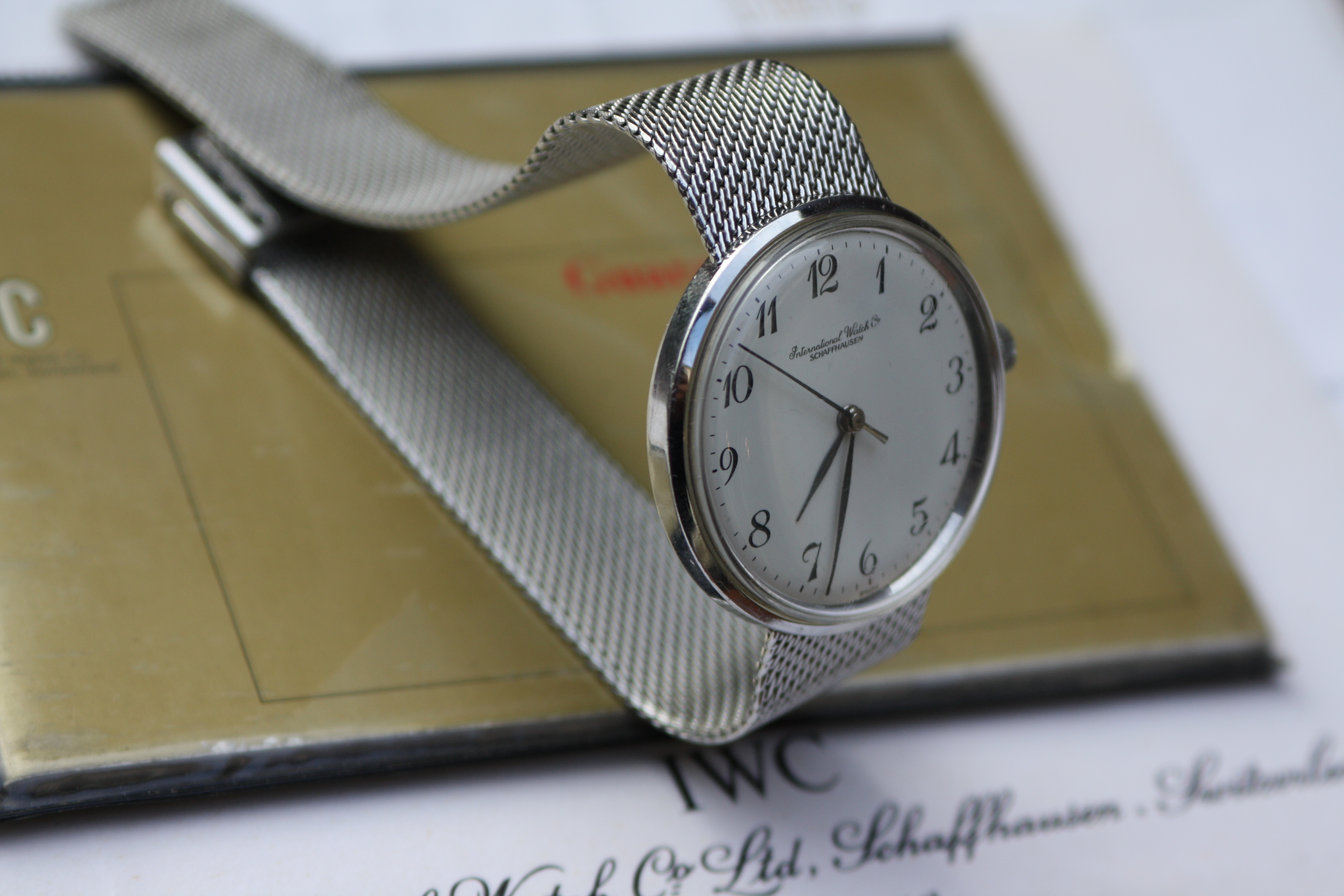 Review of the optional bracelet for the IWC MARK XVIII