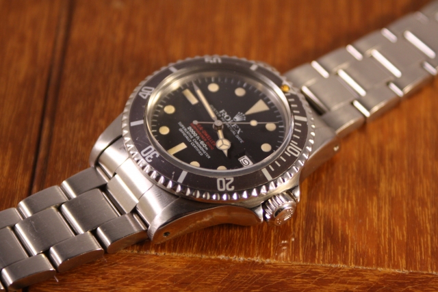 double red 1665 ref sea dweller perfect condition