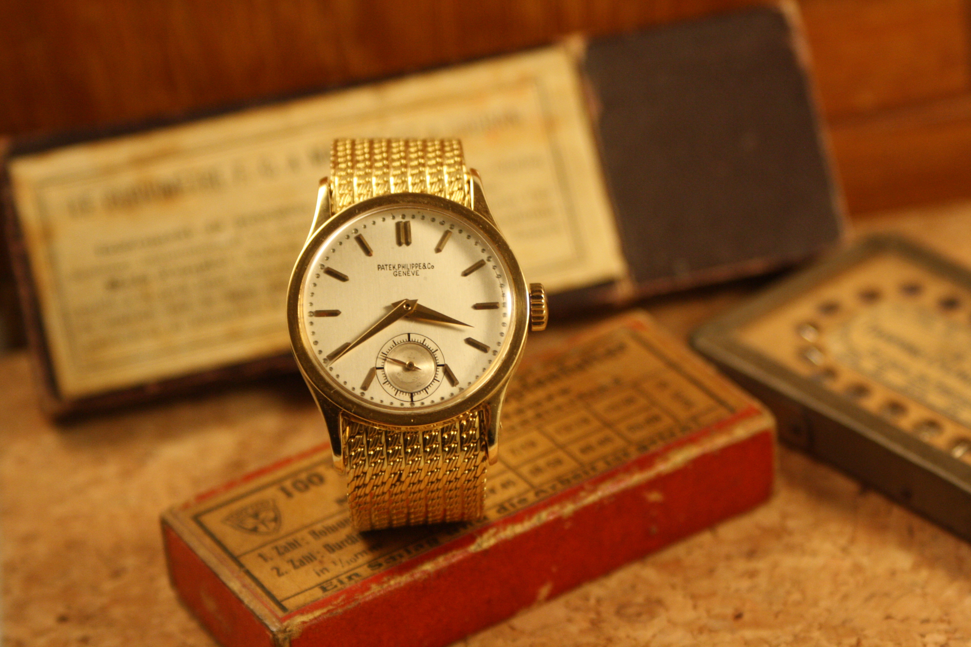 Patek Philippe vintage gold calatrava