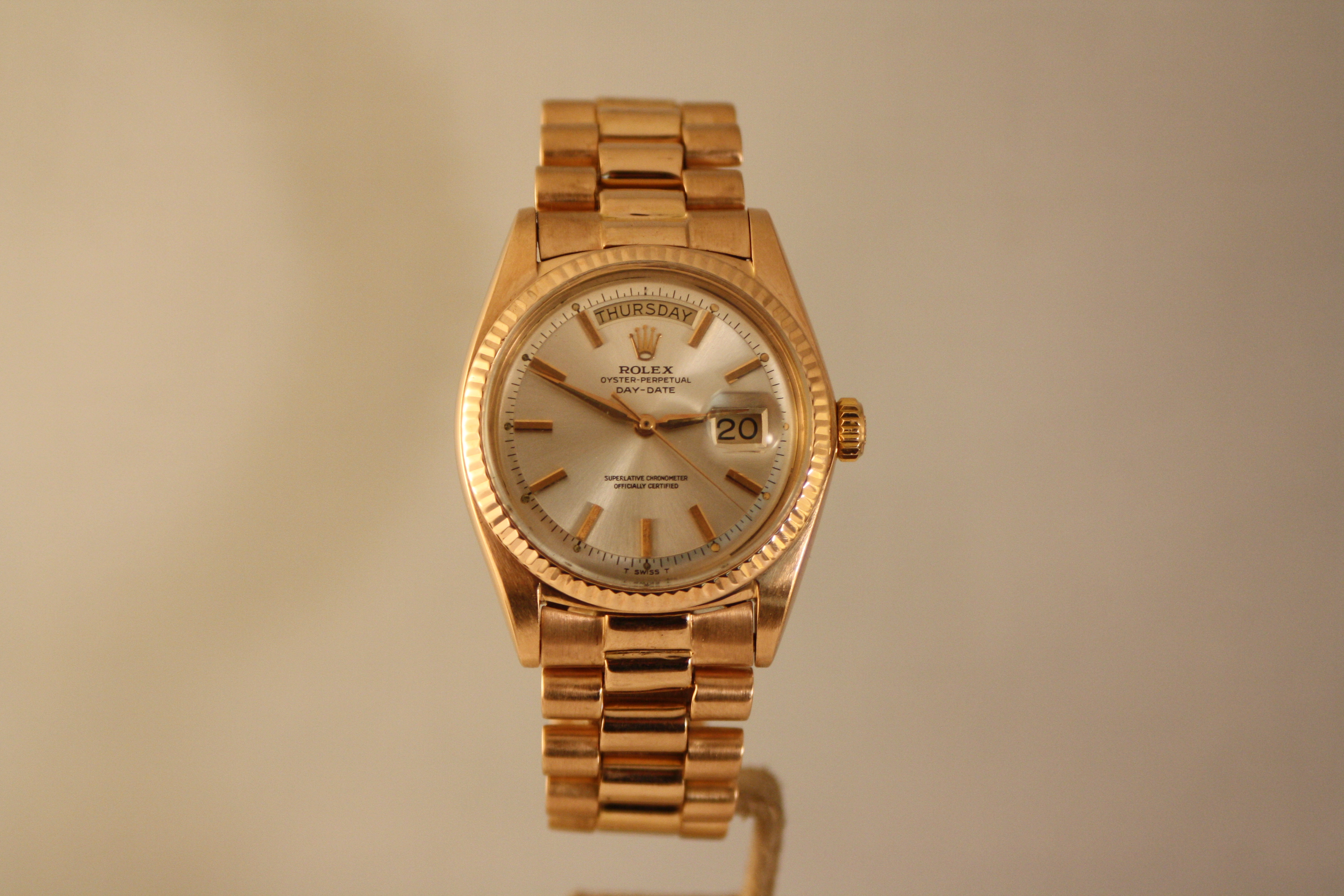 Rolex day-date 1803 Pink Gold president 
