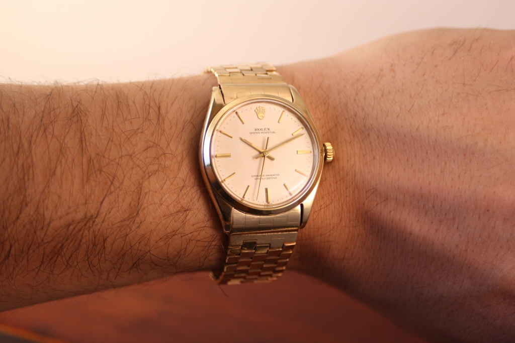 Rolex on sale 1005 gold