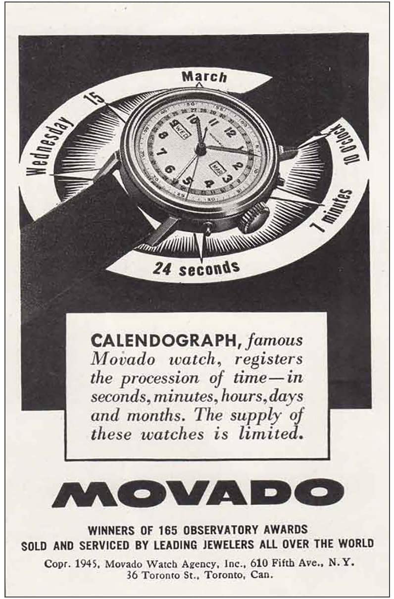 movado value vintage