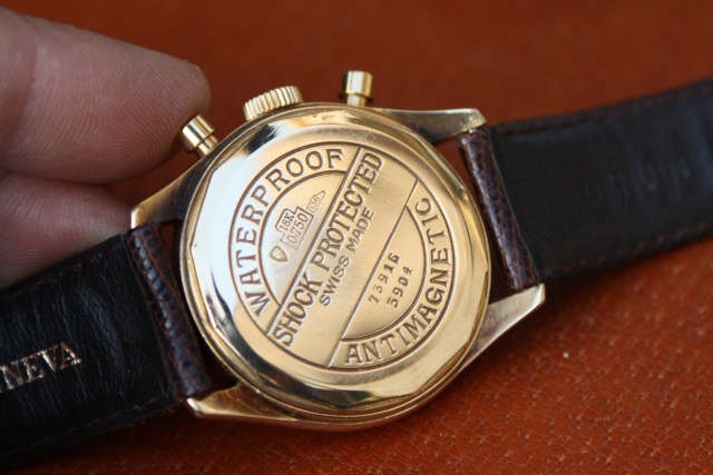 antimagnetic caseback vintage watch