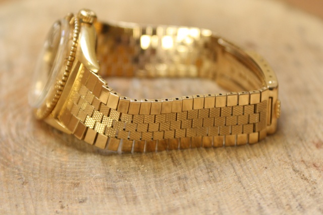 rolex brick style bracelet