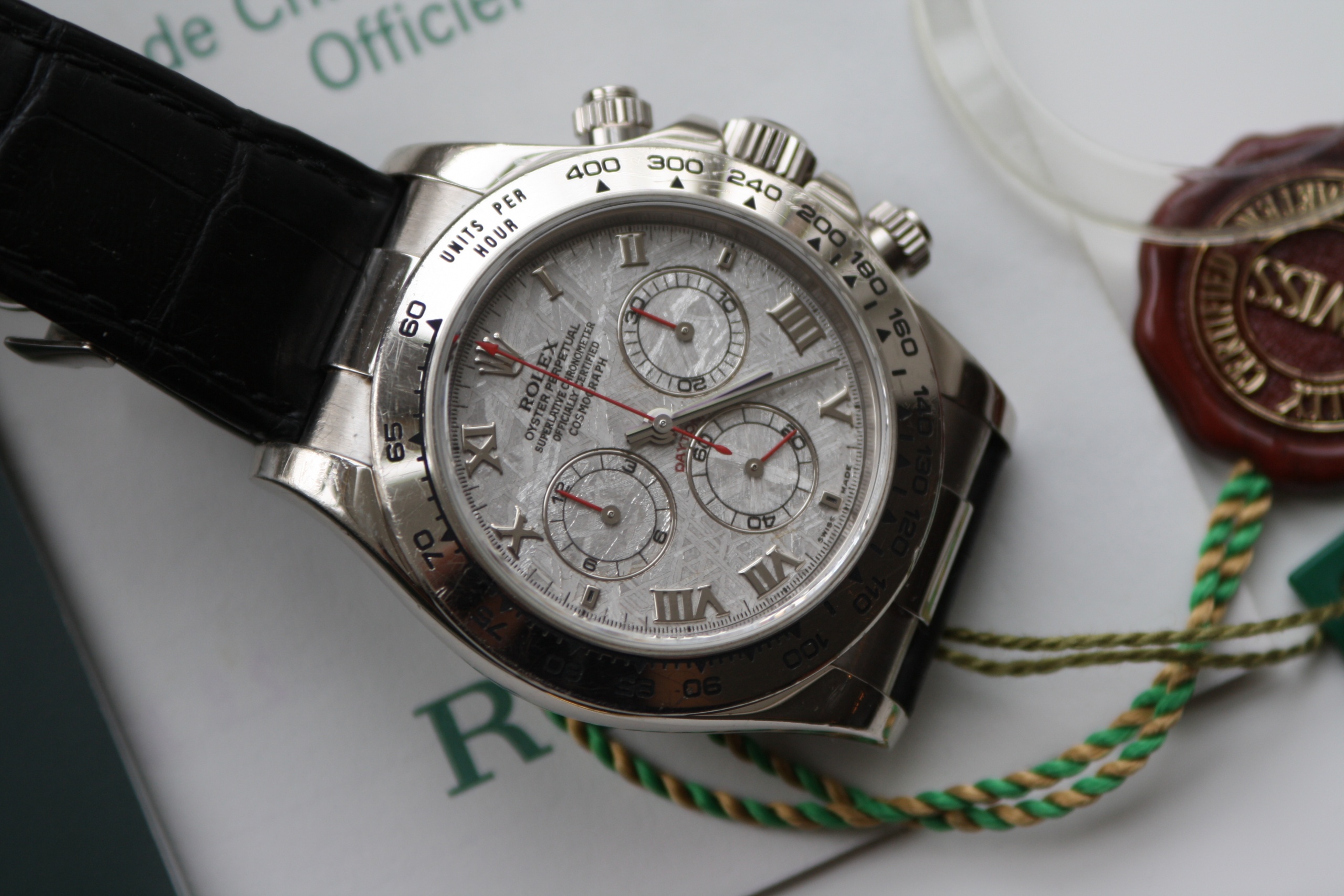 Rolex 116519 Meteorite Daytona white gold from 2004