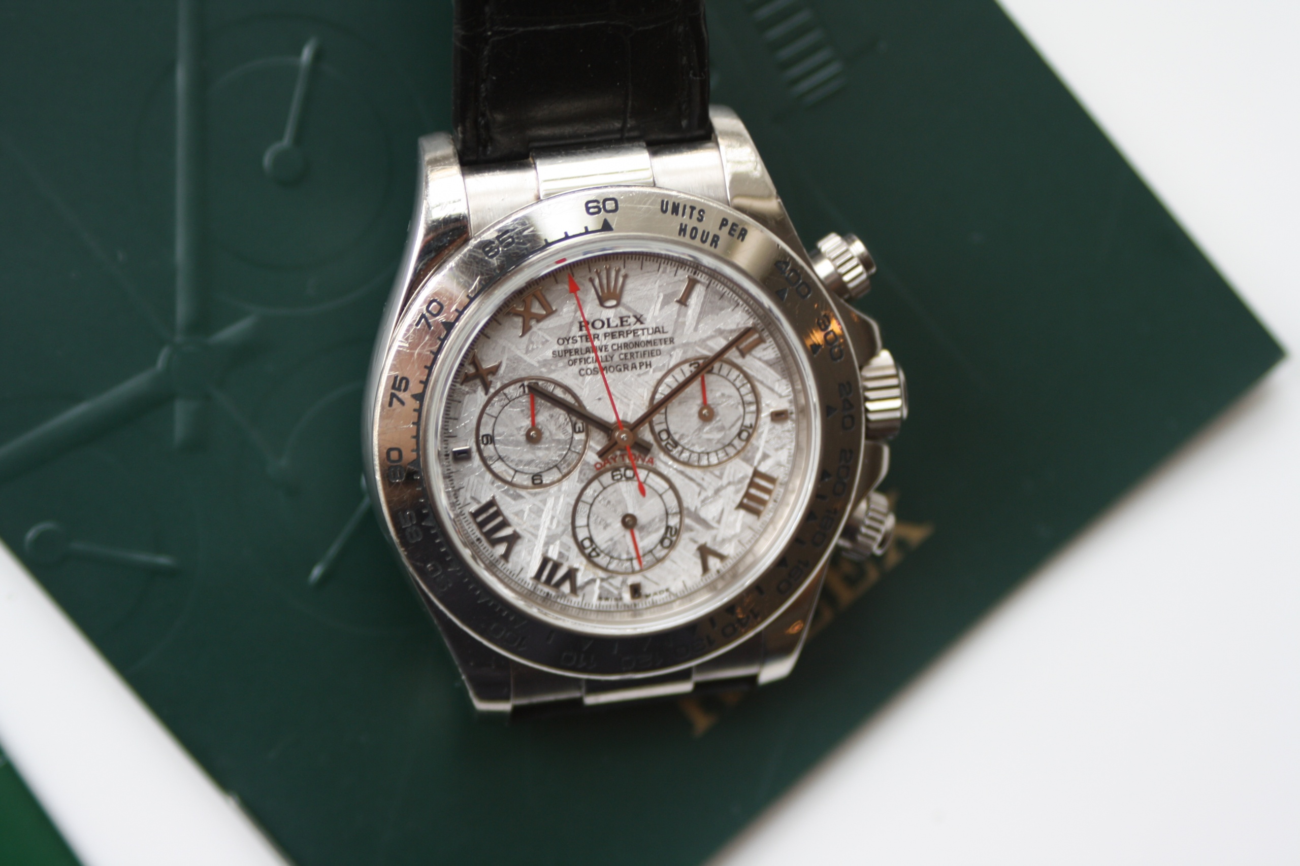 Rolex 116519 Meteorite Daytona white gold from 2004