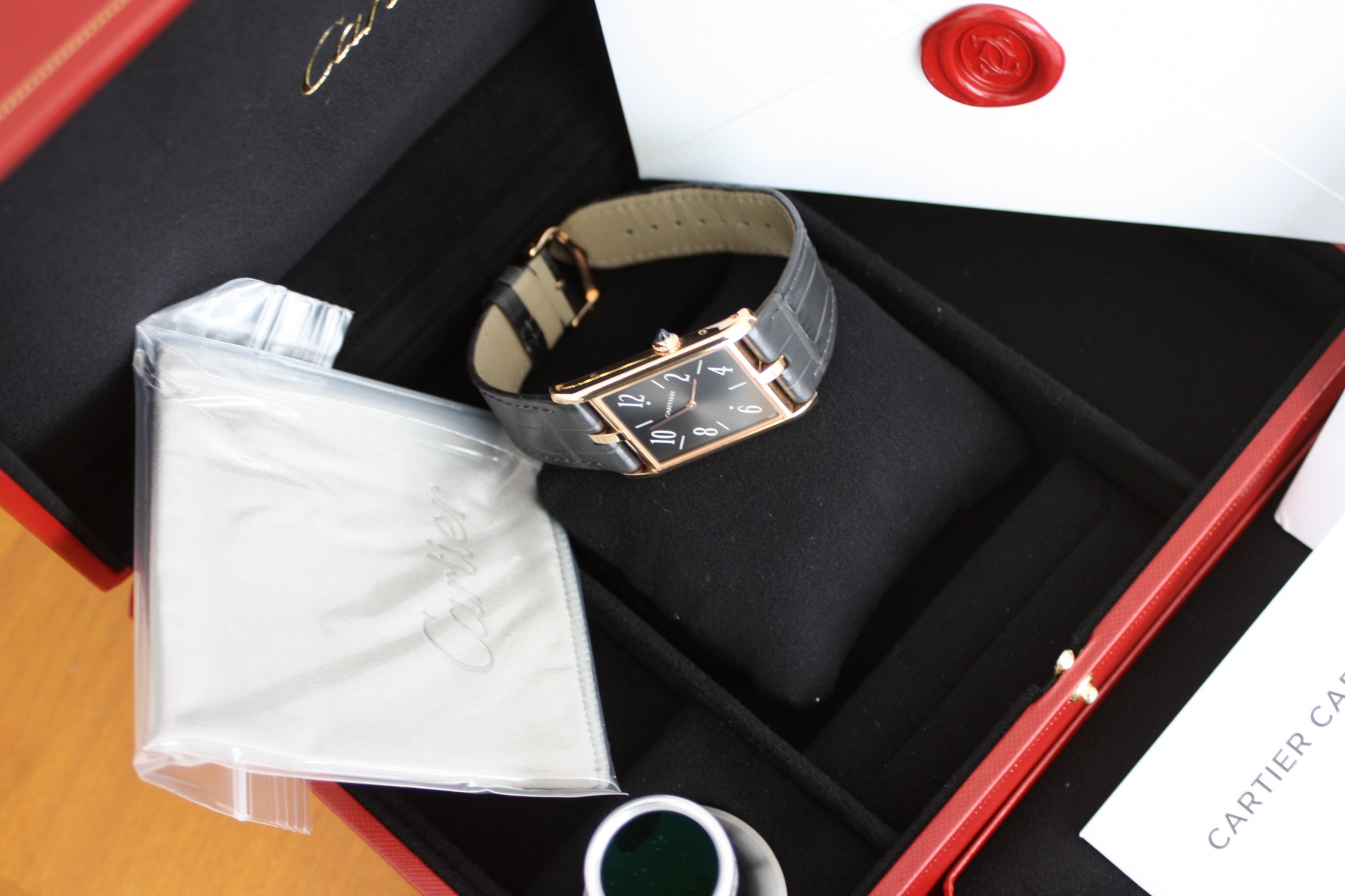 Cartier Tank Asymétrique Rose Gold limited 100 pieces Collection Privée