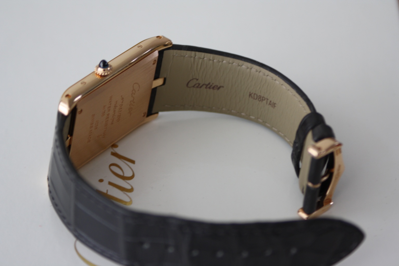 Cartier Tank Asymétrique Rose Gold limited 100 pieces Collection Privée