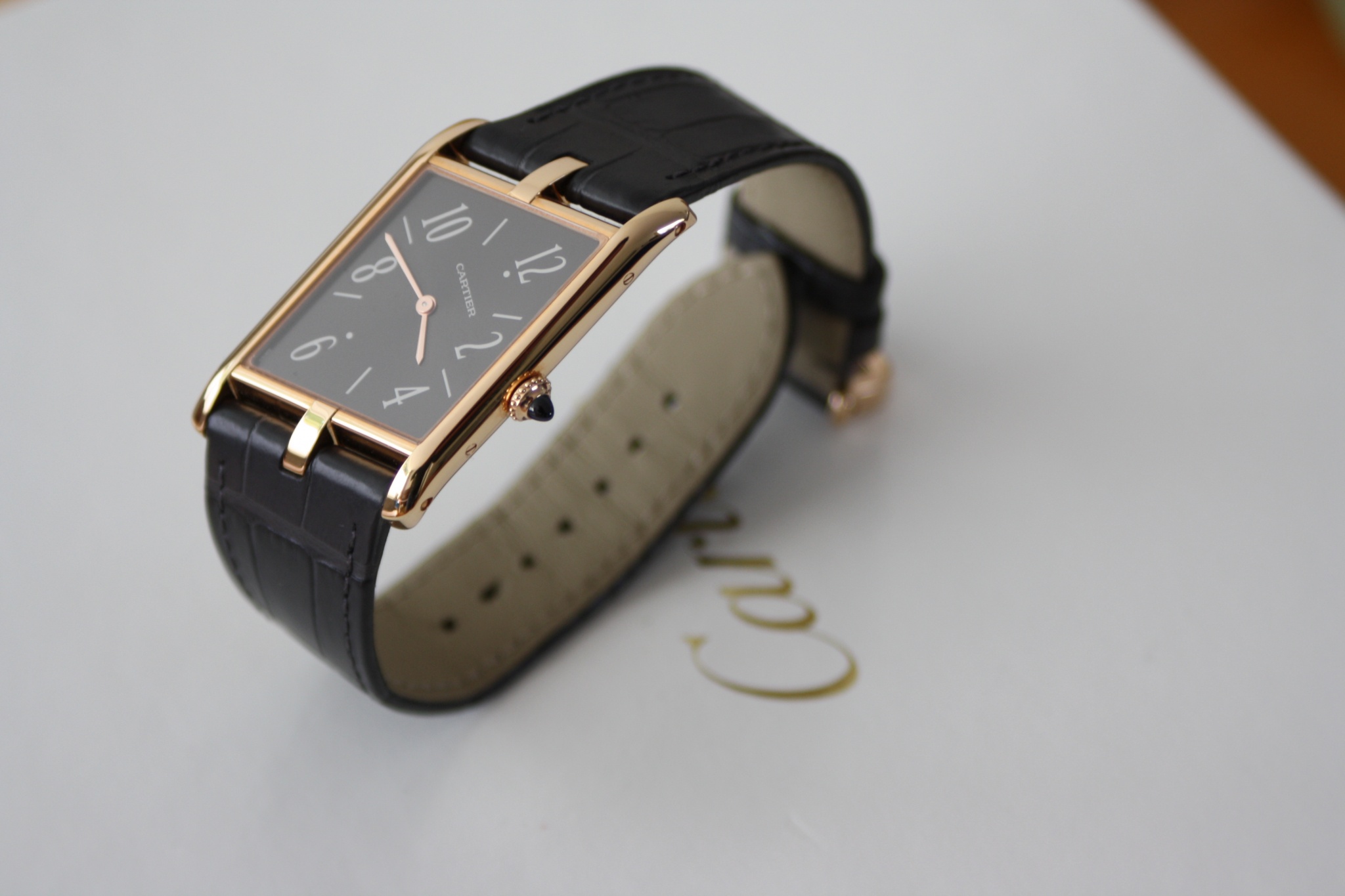 Cartier Tank Asymétrique Rose Gold limited 100 pieces Collection Privée