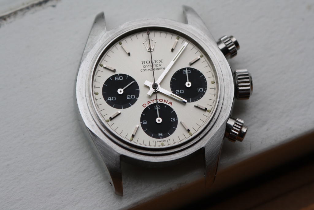 rolex 6263 Daytona silver cream dial