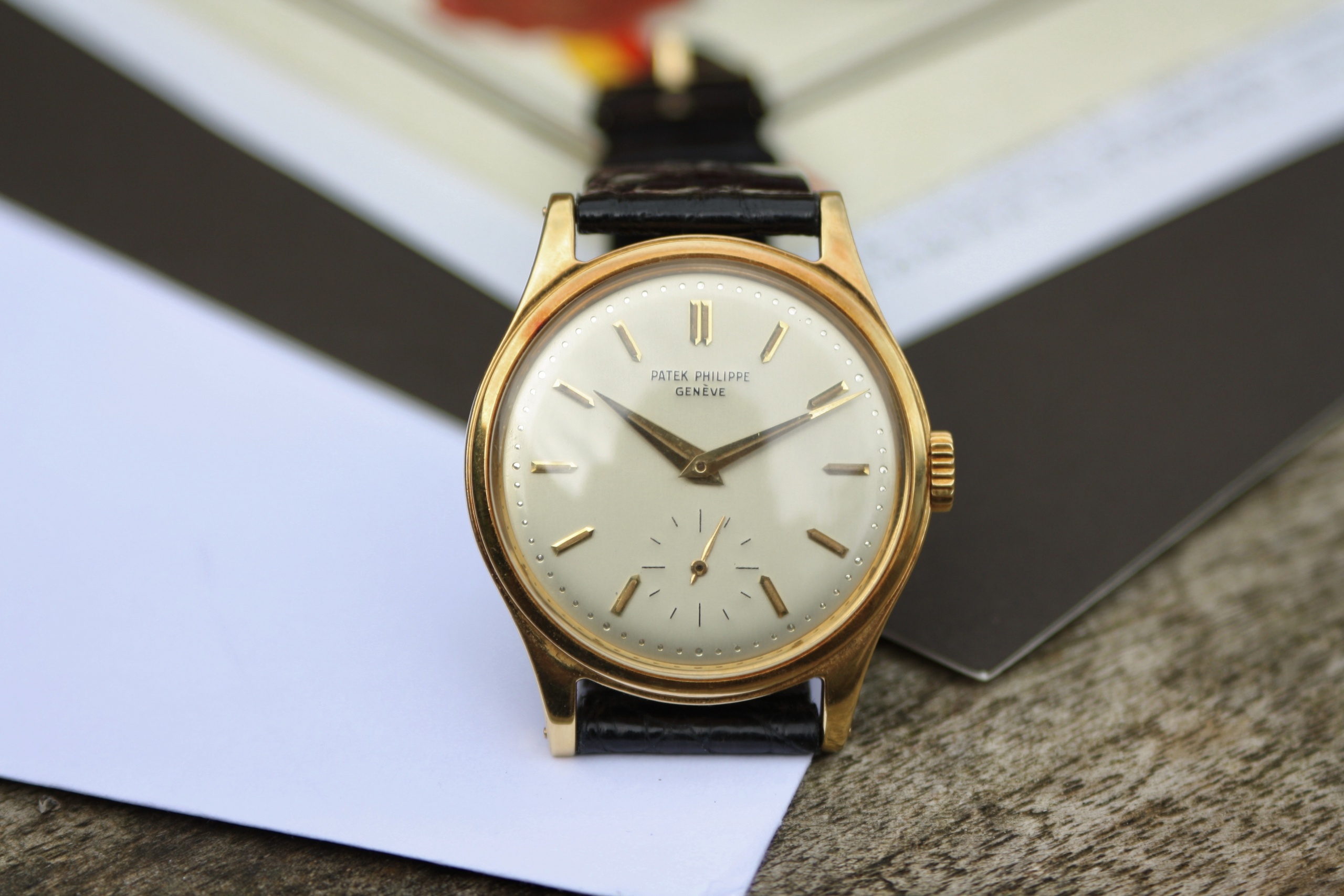 Patek Philippe Amagnetic ref 2509 Yellow Gold from 1961 - VINTAGE TIMES ...