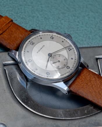 steel Movado 570 35mm case