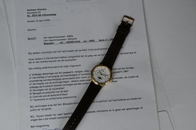 Blancpain horloge vintage
