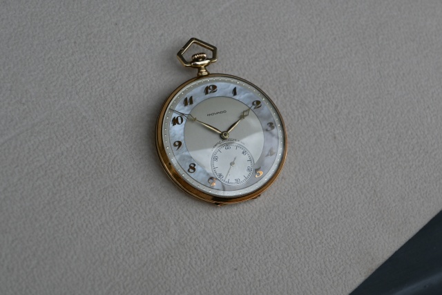 movado vintage pocket watch