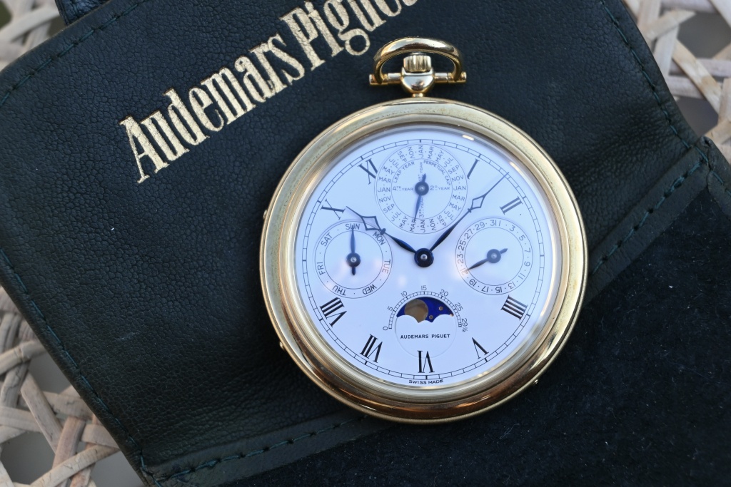 audemars piguet quantieme perpetual calendar pocket watch