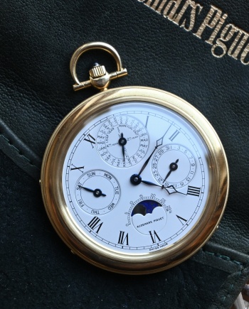 audemars piguet quantieme perpetual calendar pocket watch