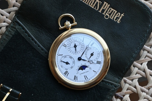 audemars piguet quantieme perpetual calendar pocket watch