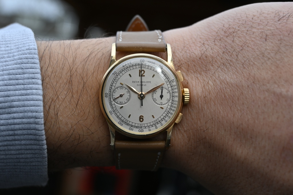 patek 130 wristshot