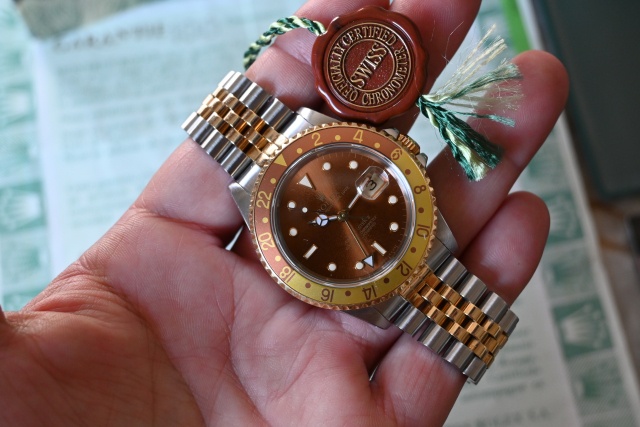 rolex 16713 root beer