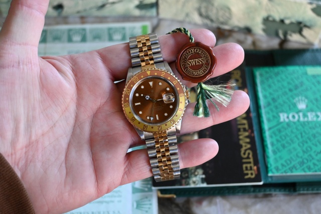 Rolex tiger auge full set