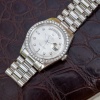 rolex 1804 day date platinum 1971 german