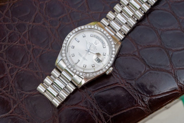 rolex 1804 day date platinum 1971 german
