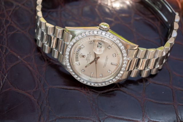 old rolex day date platinum 1971
