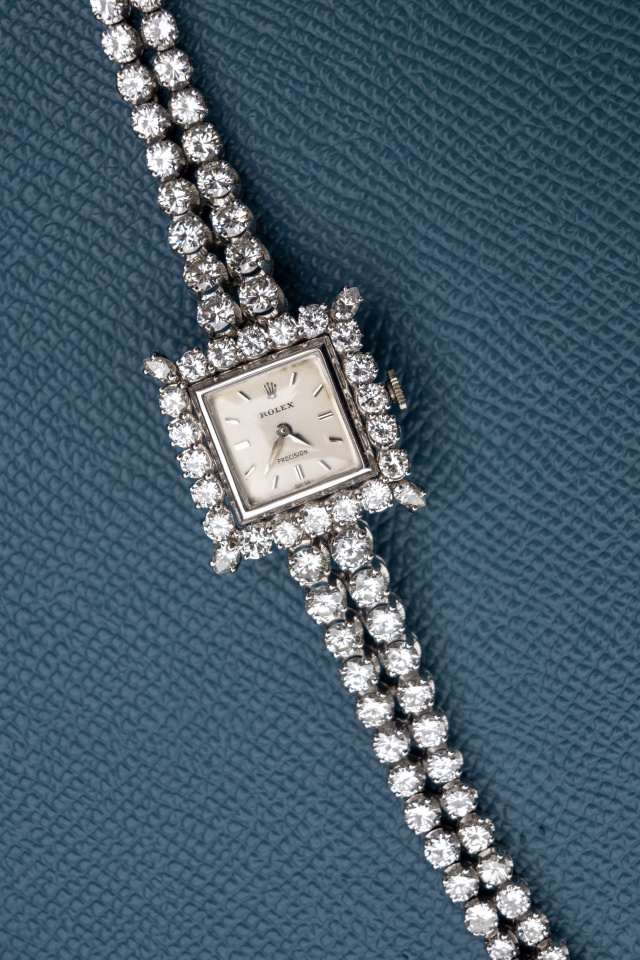 rolex lady jewelry diamond wristwatch