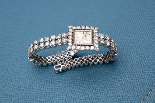rolex diamond set jewelry watch