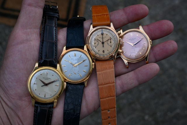 vintage Patek Philippe Borgel cases 1463, 2508 and 2509 reference