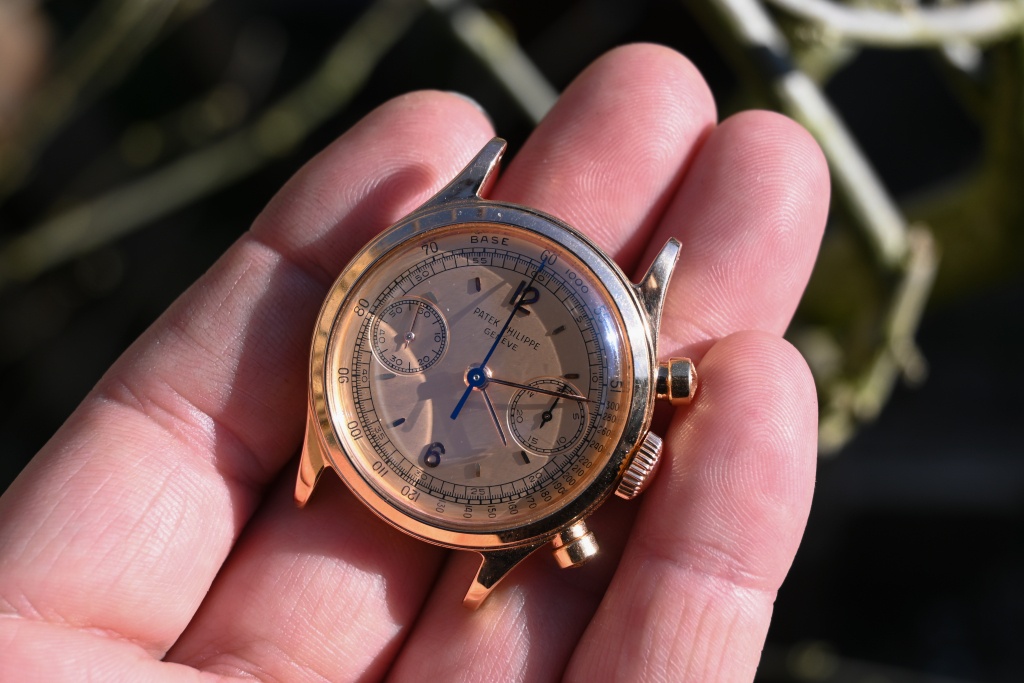 Patek Philippe tasti Tondi ref 1463 pink on pink