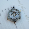 Caliber 12-120 manual wind movement inside a vintage Patek Philippe 565 wristwatch