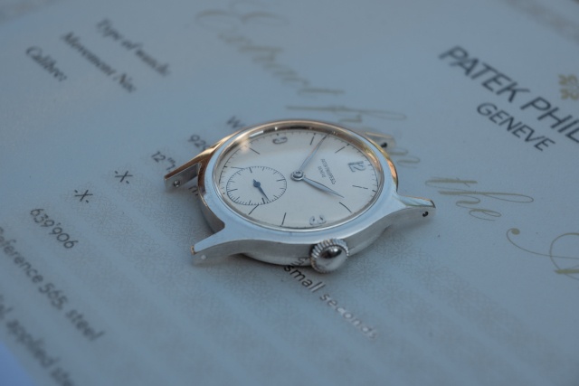 steel patek philippe 565