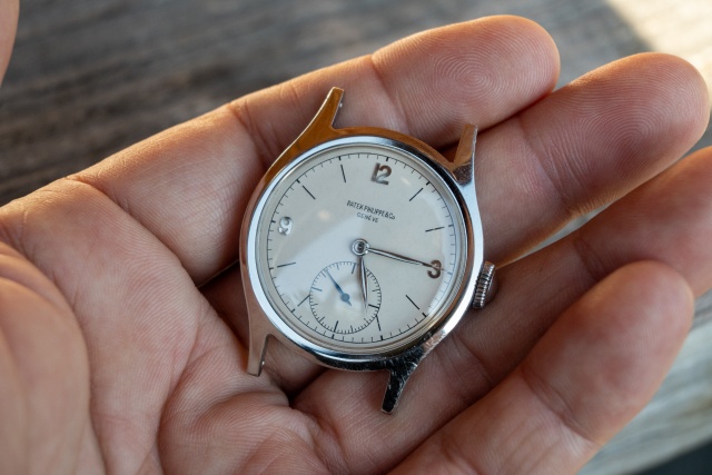 Patek Philippe 565 steel wristwatch