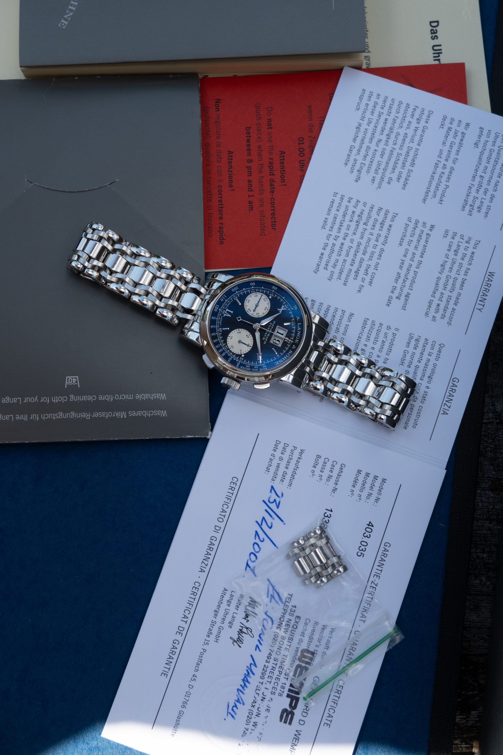 403,035 wellendorff Lange Sohne Datograph8