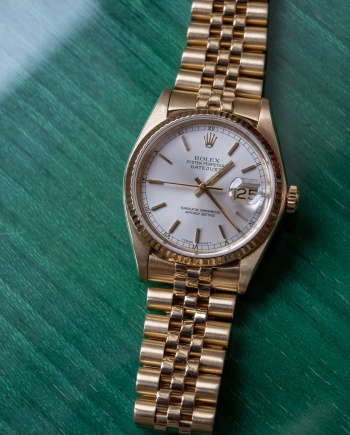 rolex datejust 16018 yellow gold