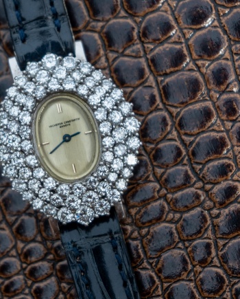 diamond set vintage vacheron ladies watch