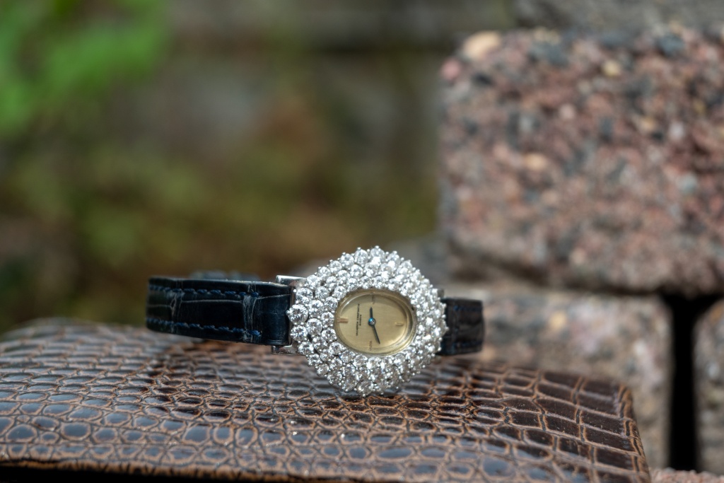diamond wristwatch by vacheron Constantin