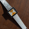 omega unique piece diamond and onyx watch