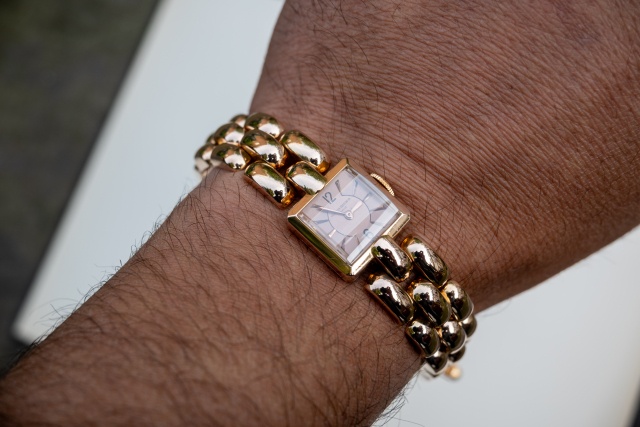 vacheron ladies bracelet on the wrist