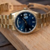 day date bleu dial 36mm vintage